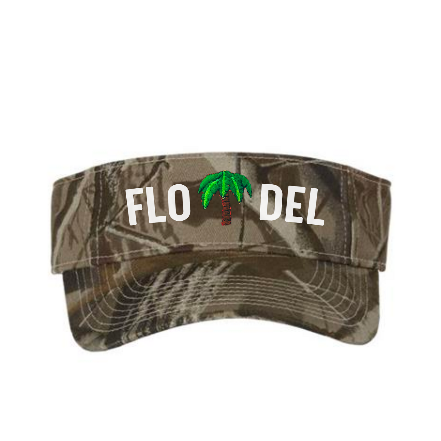 FLO DEL Unisex Camo Visor