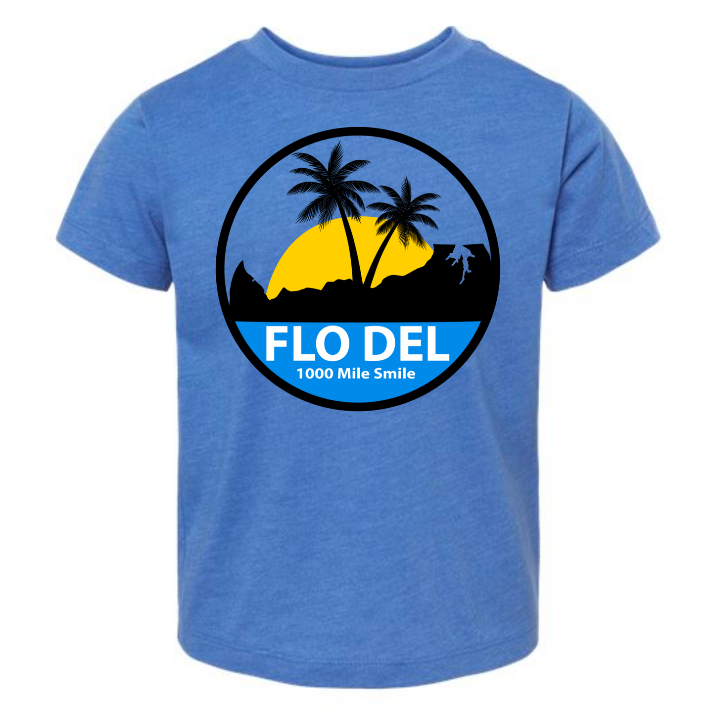 FLO DEL Toddler Soft Style Short Sleeve Tee | 2 Colors