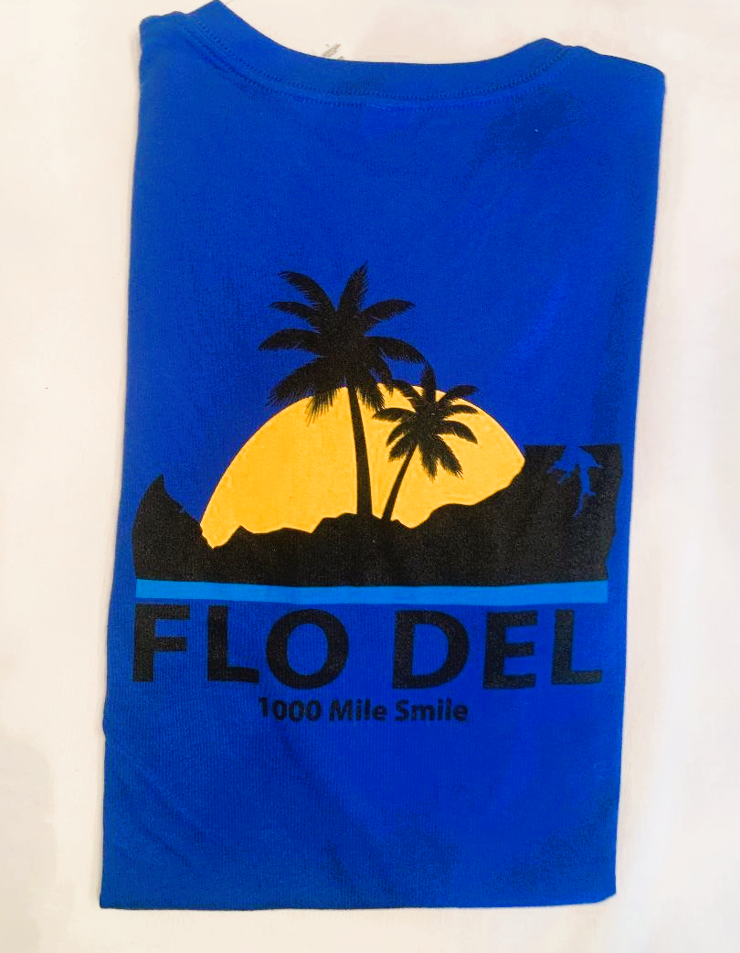 FLO DEL New Logo Women's V-Neck Relaxed Fit Tee, Short Sleeve | 2 Colors