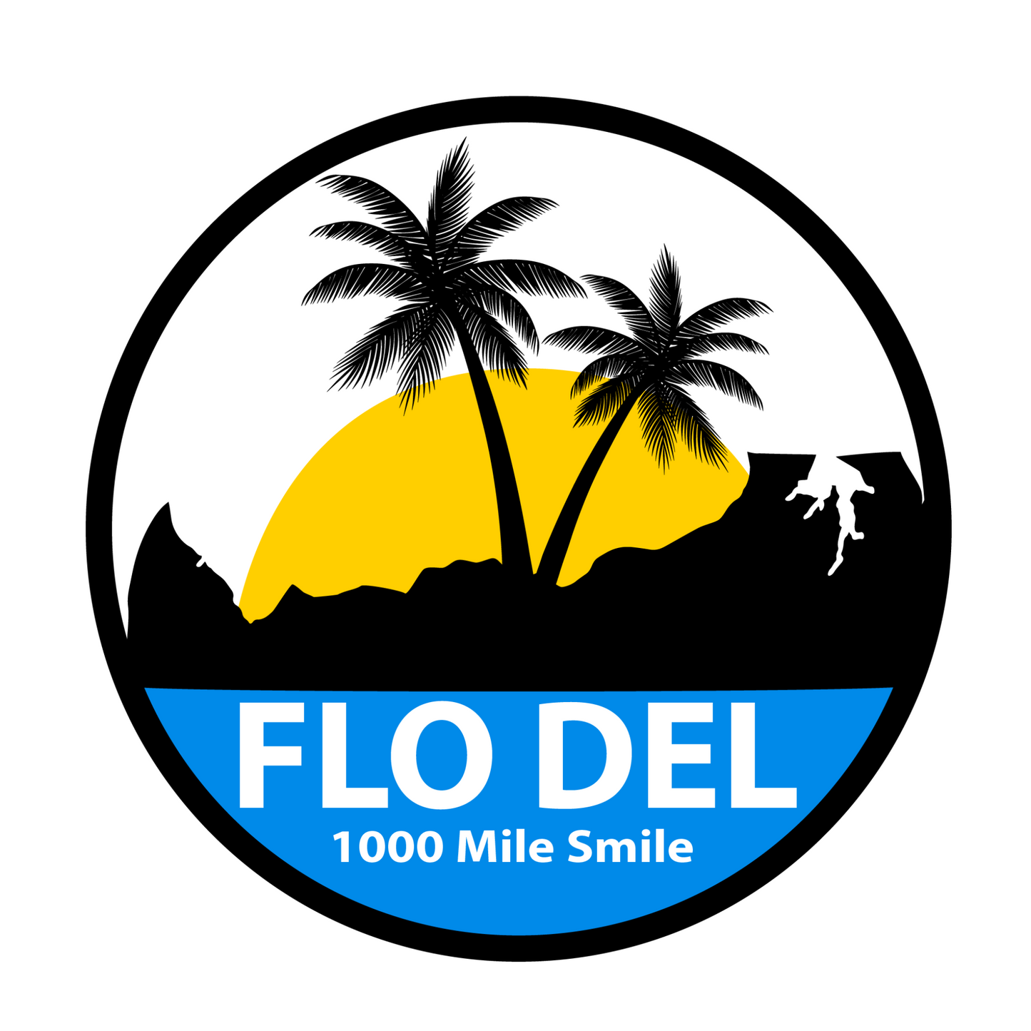 FLO DEL Window Decal